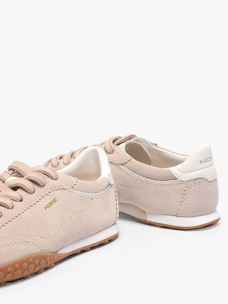 Sneakers Bridge Uit Leder Hoff Beige women 22561018 ander zicht 3